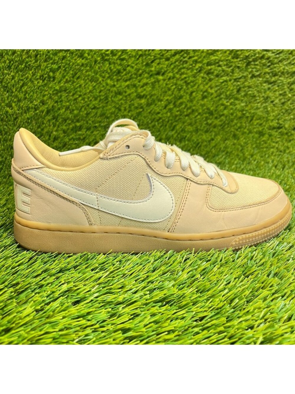 Nike Terminator Low PRM‎ Sesame Coconut Mens Size 7 Beige Walking Shoes Sneakers